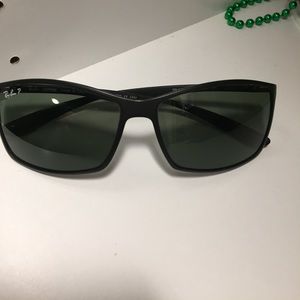 ray bans polarized sun glasses